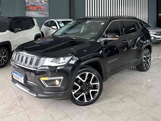 JEEP COMPASS 2.0 16V FLEX LIMITED AUTOMÁTICO JEEP COMPASS 2.0 16V FLEX LIMITED AUTOMÁTICO